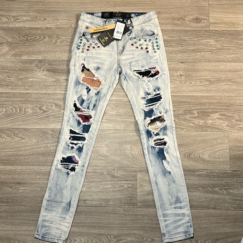 Majestik Studded Jeans